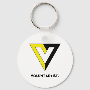 Voluntaryist. Keychain