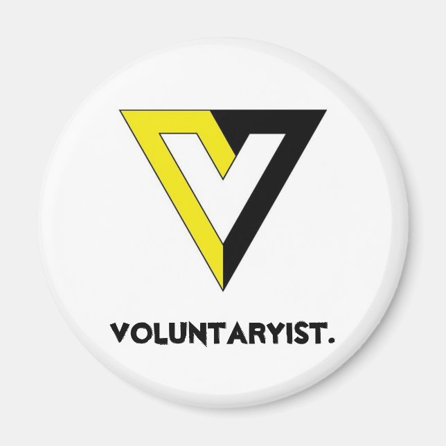Voluntaryist. Magnet (Front)