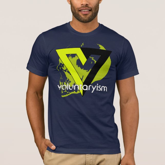 Voluntaryist Non-Aggression T-Shirt (Front)