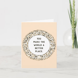 Volunteer Appreciation Card