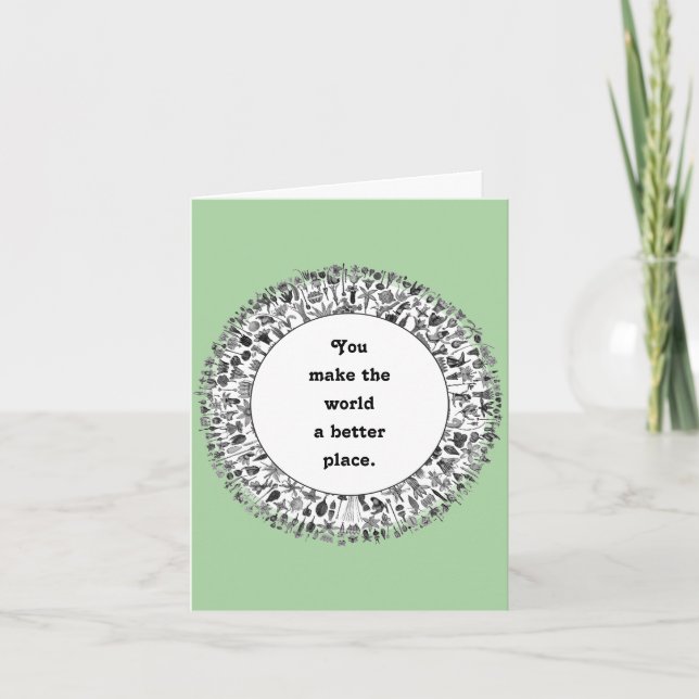 Volunteer Appreciation Card (Front)