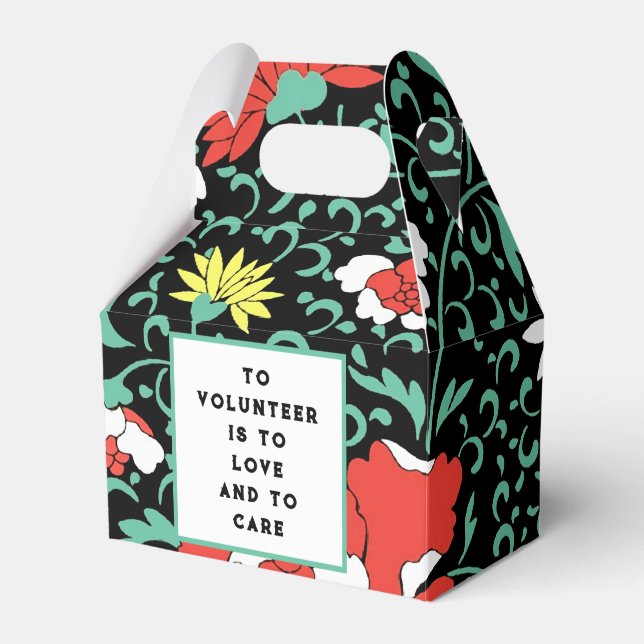 Volunteer Appreciation Favor Box (Front Side)