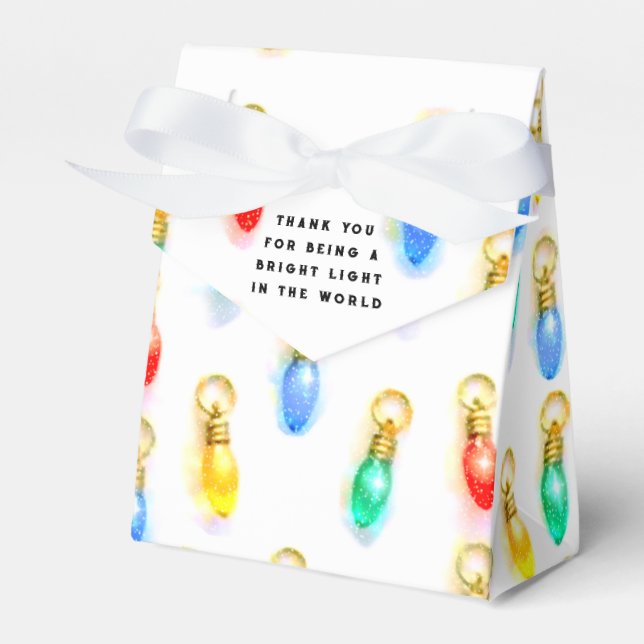 Volunteer Appreciation Favor Boxes (Front Side)