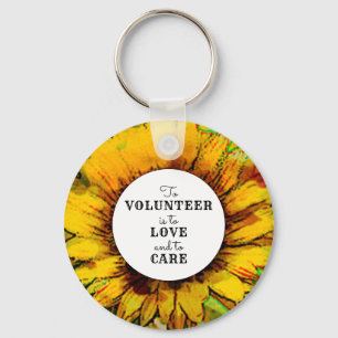 Volunteer Appreciation Gift Keychain