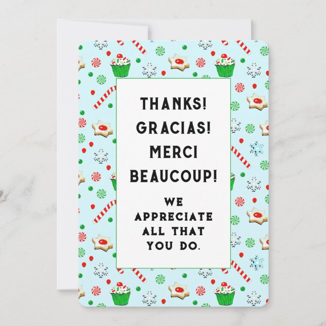 Volunteer Appreciation Holiday Cards (Front)