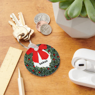 Volunteer Appreciation Holiday Gifts Keychain
