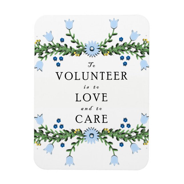 Volunteer Appreciation Magnet (Vertical)
