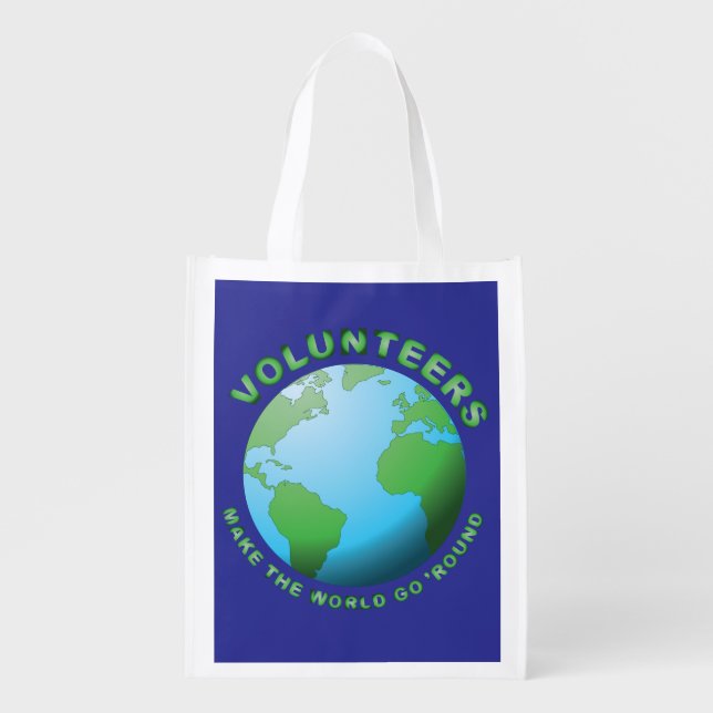 Volunteer Appreciation Quote Tote Bag (Front)