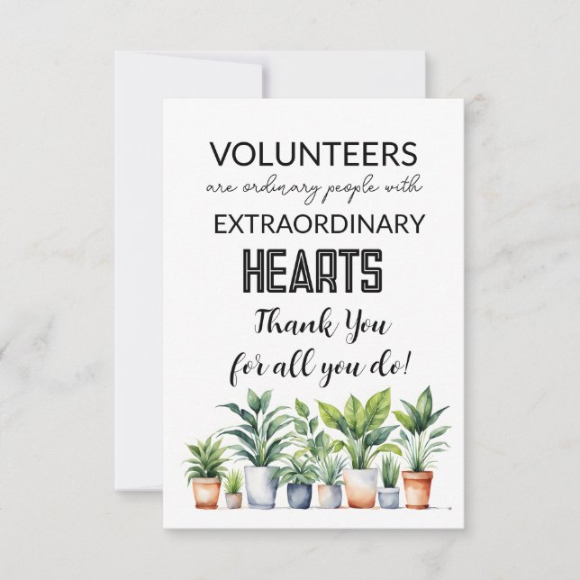 volunteer appreciation week card (Front)
