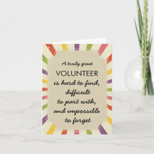 volunteer appreciation week card