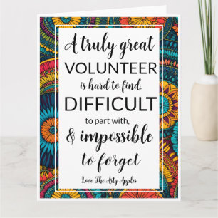volunteer appreciation week card