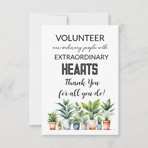 volunteer appreciation week card