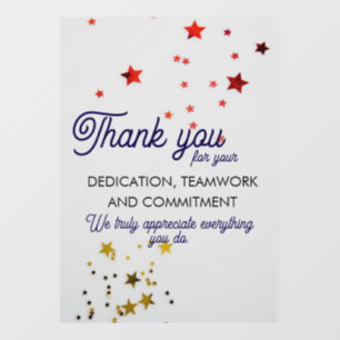 Volunteer Appreciation Week Sign Thank You Volun