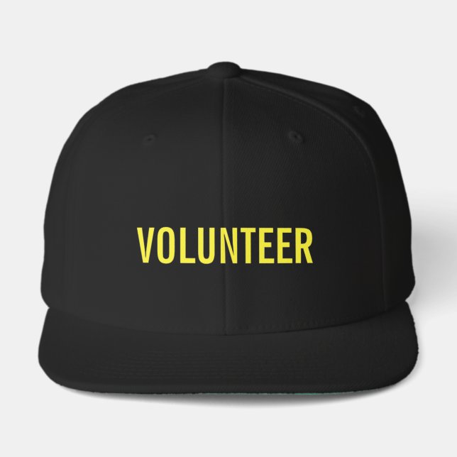 Volunteer Baseball Cap Apparel  (Front)