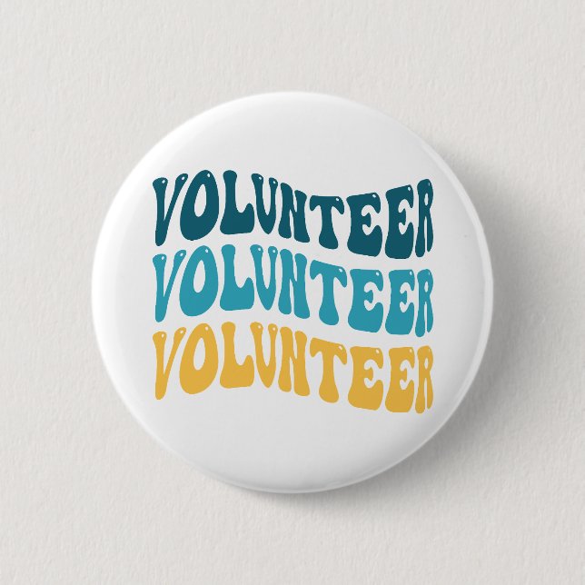Volunteer Button (Front)