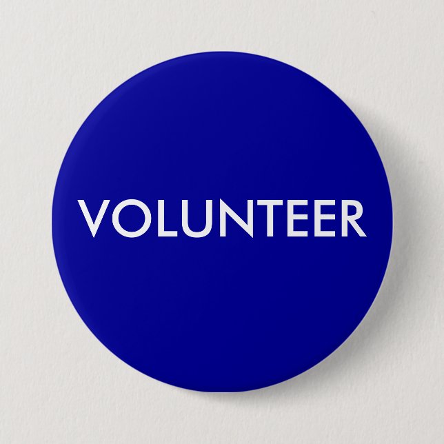 VOLUNTEER BUTTON (Front)