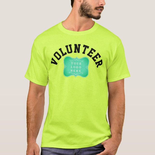 Volunteer Event Organization Logo  T-Shirt (Front)