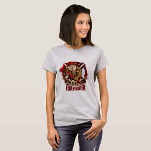 Volunteer FireFighter Bulldog T-Shirt