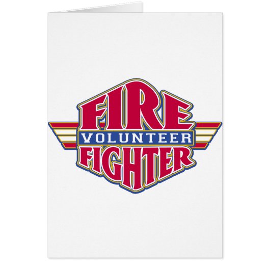 Volunteer Firefighter Cards (Front)