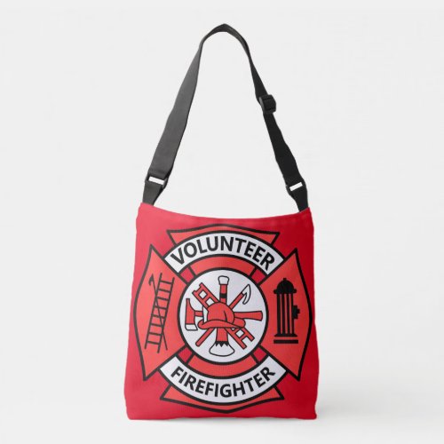 Volunteer Firefighter Crossbody Bag