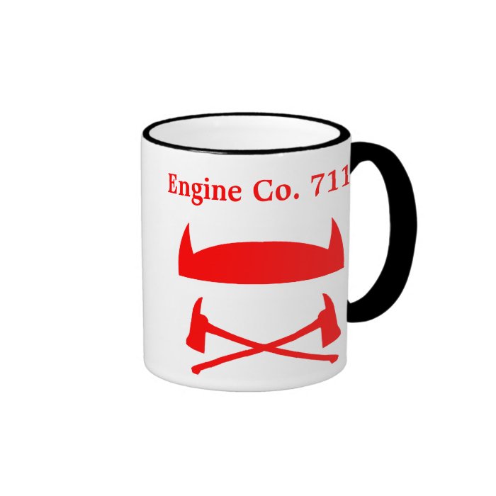 Volunteer Firefighter Custom Coffee Mug Template