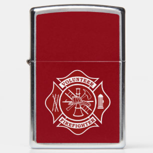 Volunteer Firefighter / Fire Dept Zippo Lighter