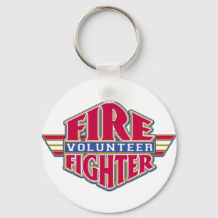 Volunteer Firefighter Keychain