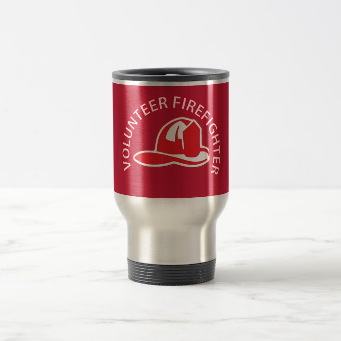 Volunteer Firefighter Logo Mug