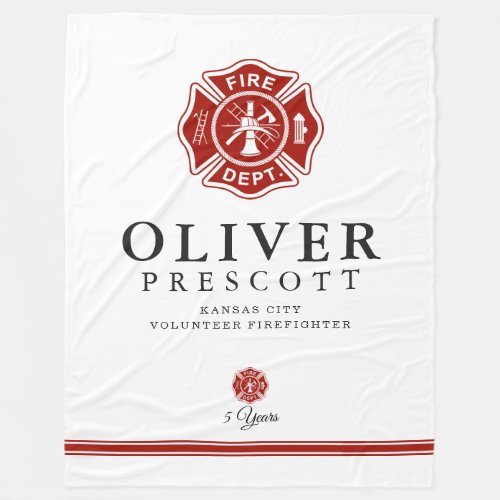 Volunteer Firefighter | Maltese Cross Symbol