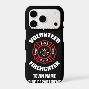 Volunteer Firefighter Name Template iPhone 17 Pro Case