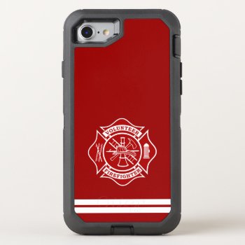 Volunteer Firefighter Otterbox Iphone 7 Case by TheFireStation at Zazzle