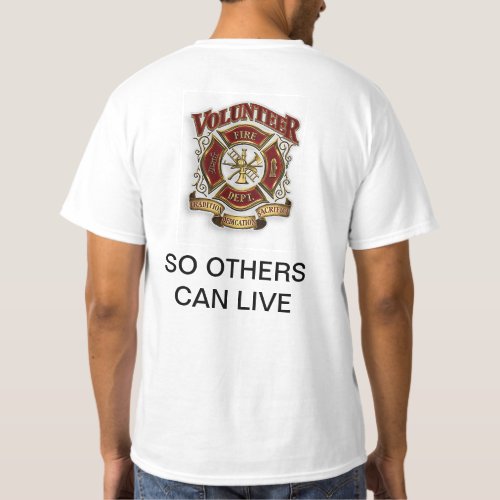 Volunteer Firefighter T_Shirt