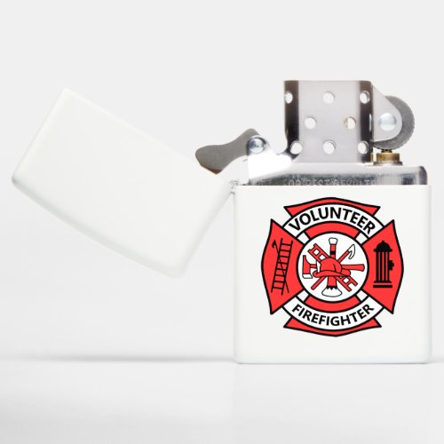 Volunteer Firefighter Zippo Lighter