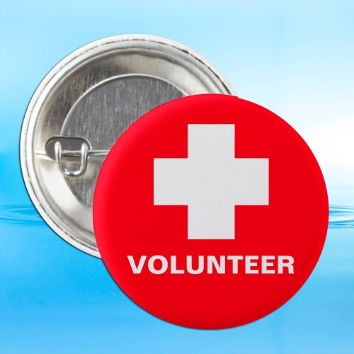 VOLUNTEER  First Aid medical help info line Button