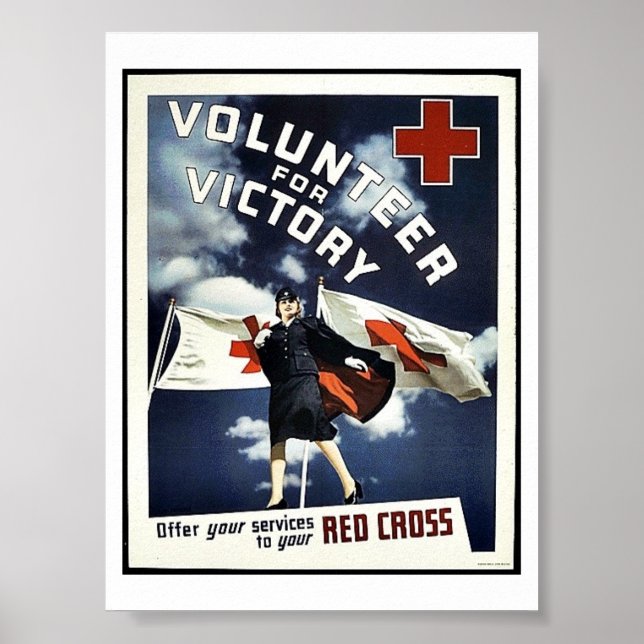 Volunteer For Victory Poster (Front)