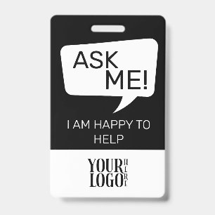 Volunteer Helper Lanyard Badge Photo pass Name ID