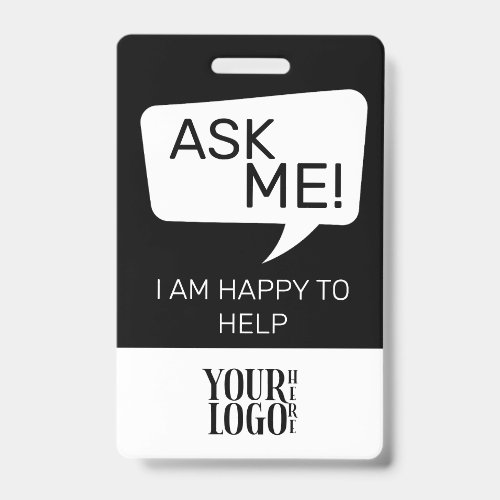 Volunteer Helper Lanyard Badge Photo pass Name ID