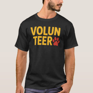 Volunteer Inspiring Charity & Community Service T-Shirt
