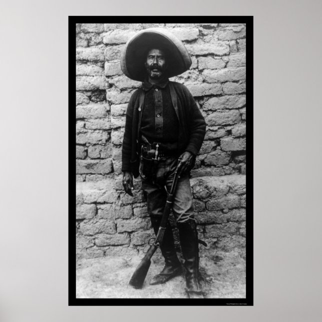 Volunteer Mexican Army 1909 Poster (Front)