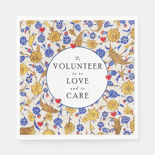 Volunteer Party Napkins (Front)