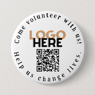 Volunteer Recruitment QR Code Button