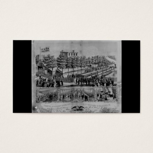 Volunteer Refreshment Saloon circa 1861 (Front)