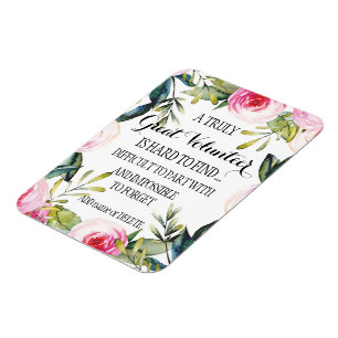 Volunteer Thank you Volunteer Appreciation gift Magnet