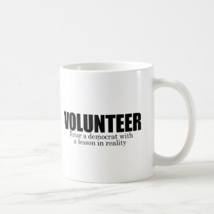 Volunteer - Tutor a democrat Coffee Mug