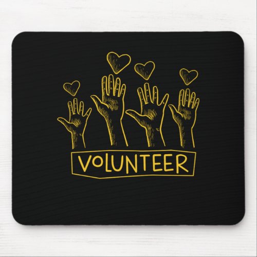 Volunteering Rescue Charity Volunteer Volunteers G Mouse Pad