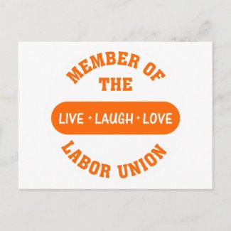 Volunteering to help others is a labor of love postcard