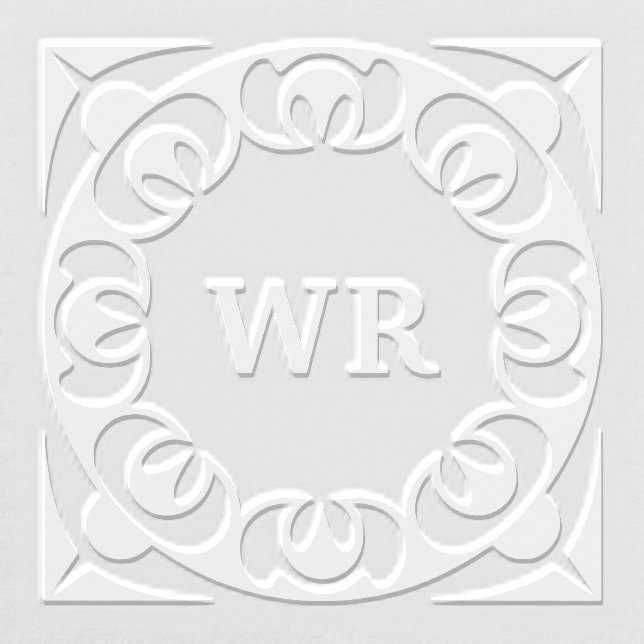 Volute Scroll Geometric Embosser (Design)