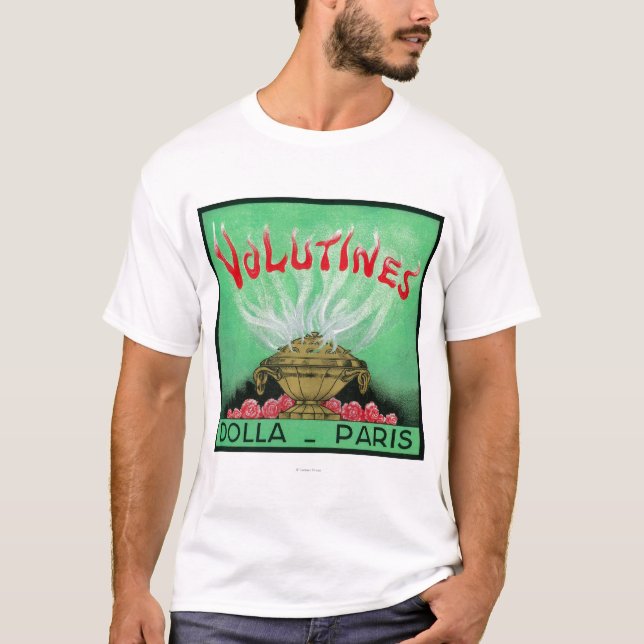 Volutines Perfume LabelParis, France T-Shirt (Front)
