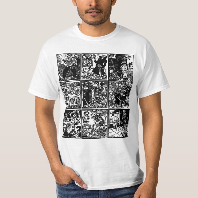 Vom Totentanz Anno The Dance of Death T-shirt (Front)