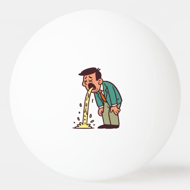 Vomit Ping Pong Ball (Front)